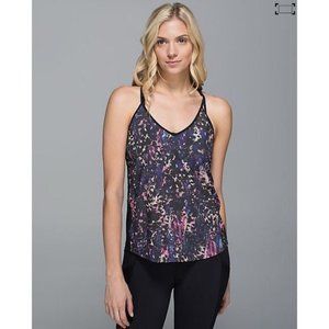 Lululemon Breezy Singlet Multicolored Floral Tank 4